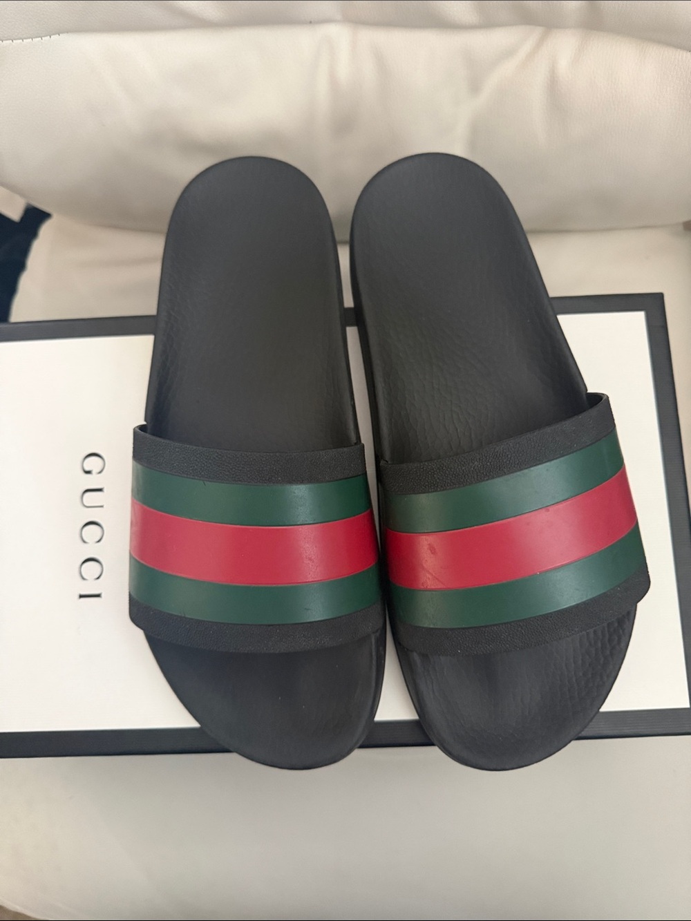 Gucci slides - 100% authentic